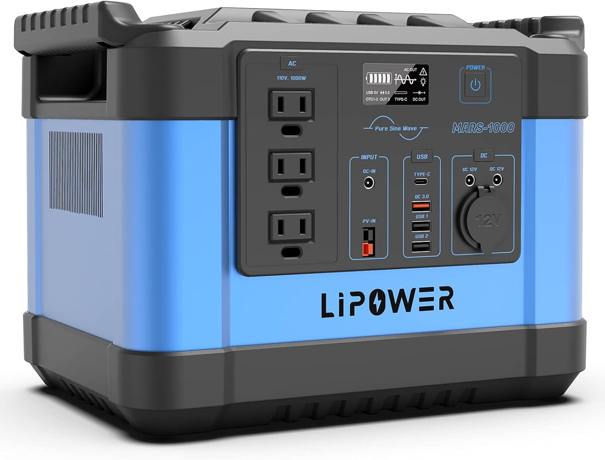 1000W 1100Wh Portable Power Station T8726