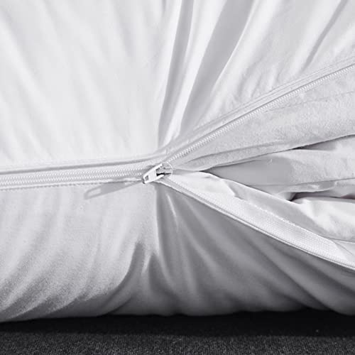 King Size Goose Feather Pillow with Cotton Cover O1946