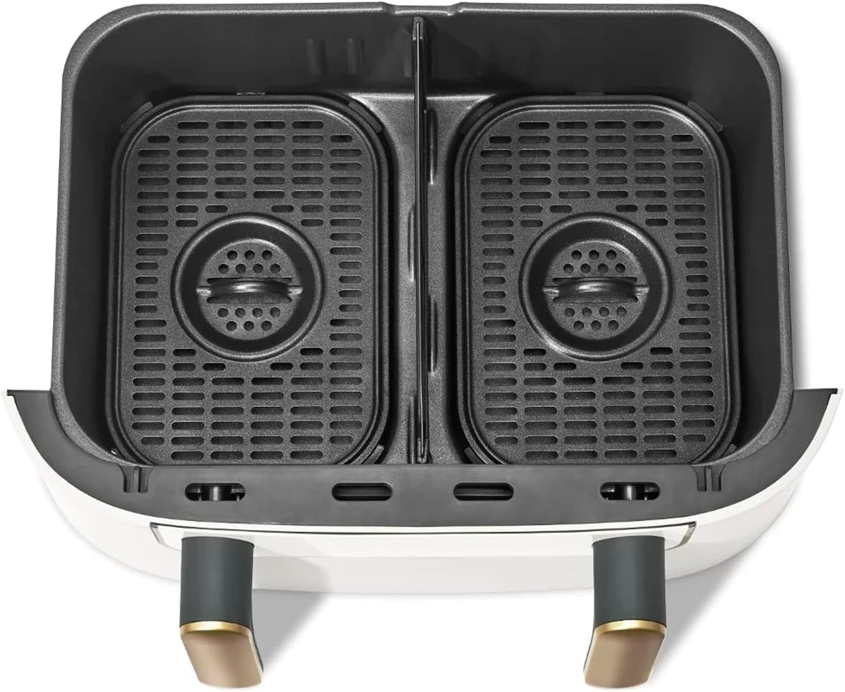 9QT TriZone Air Fryer White Icing T989