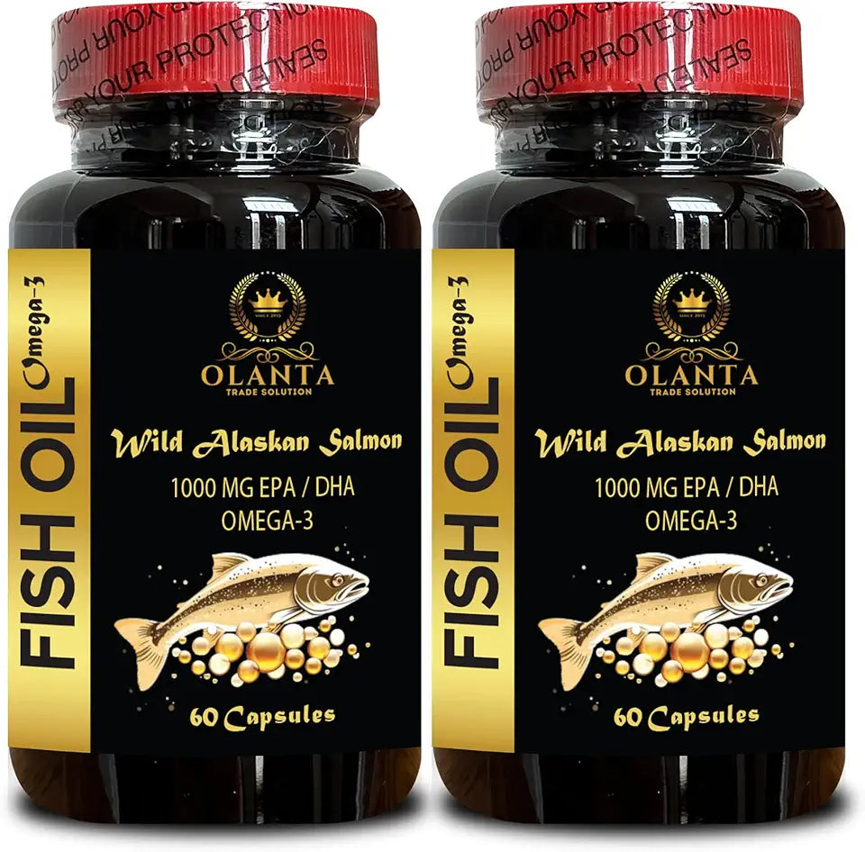 Fish Oil Omega 3 Supplements 120 Capsules M25164