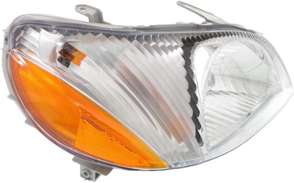 Passenger Side Headlight Assembly with Bulbs I52226