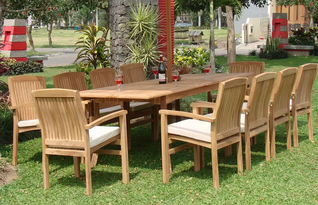 10 Seater 11 Pc Teak Dining Set N992143