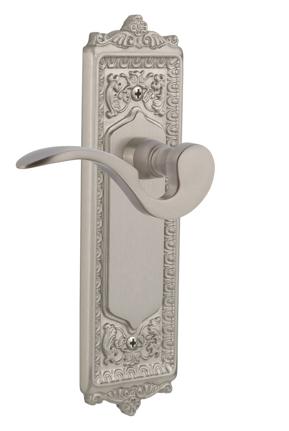 Satin Nickel Passage Door Lever Set C80689