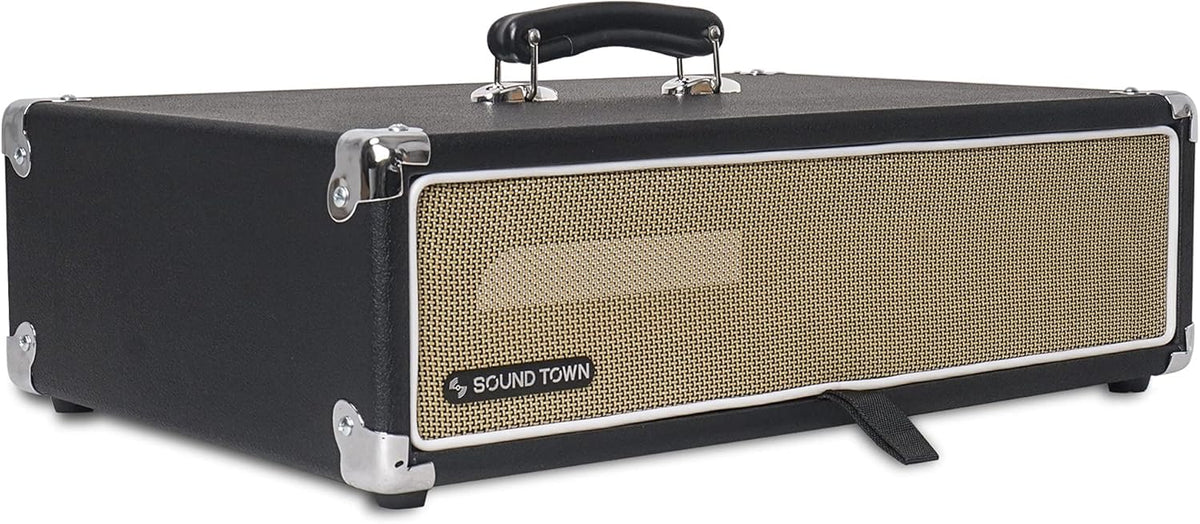 2U Amp Rack Case, 12.5 Depth, Black Q182693