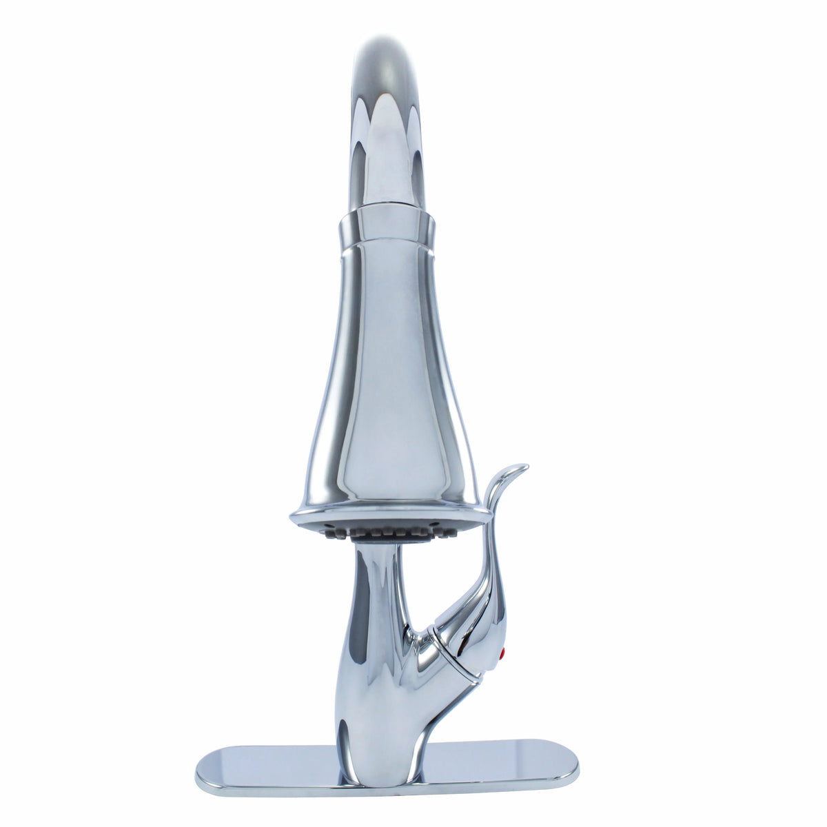 Single Handle Kitchen Sink Faucet with Pull Down Sprayer Chrome A730207