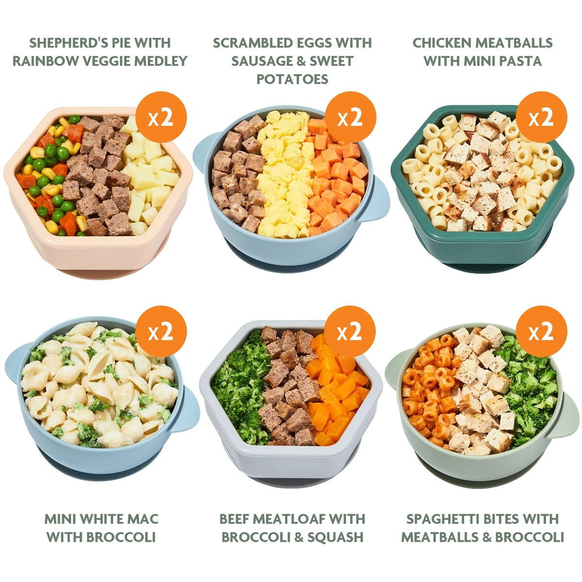 Organic Baby Finger Food 12-Meal Variety Pack O18487