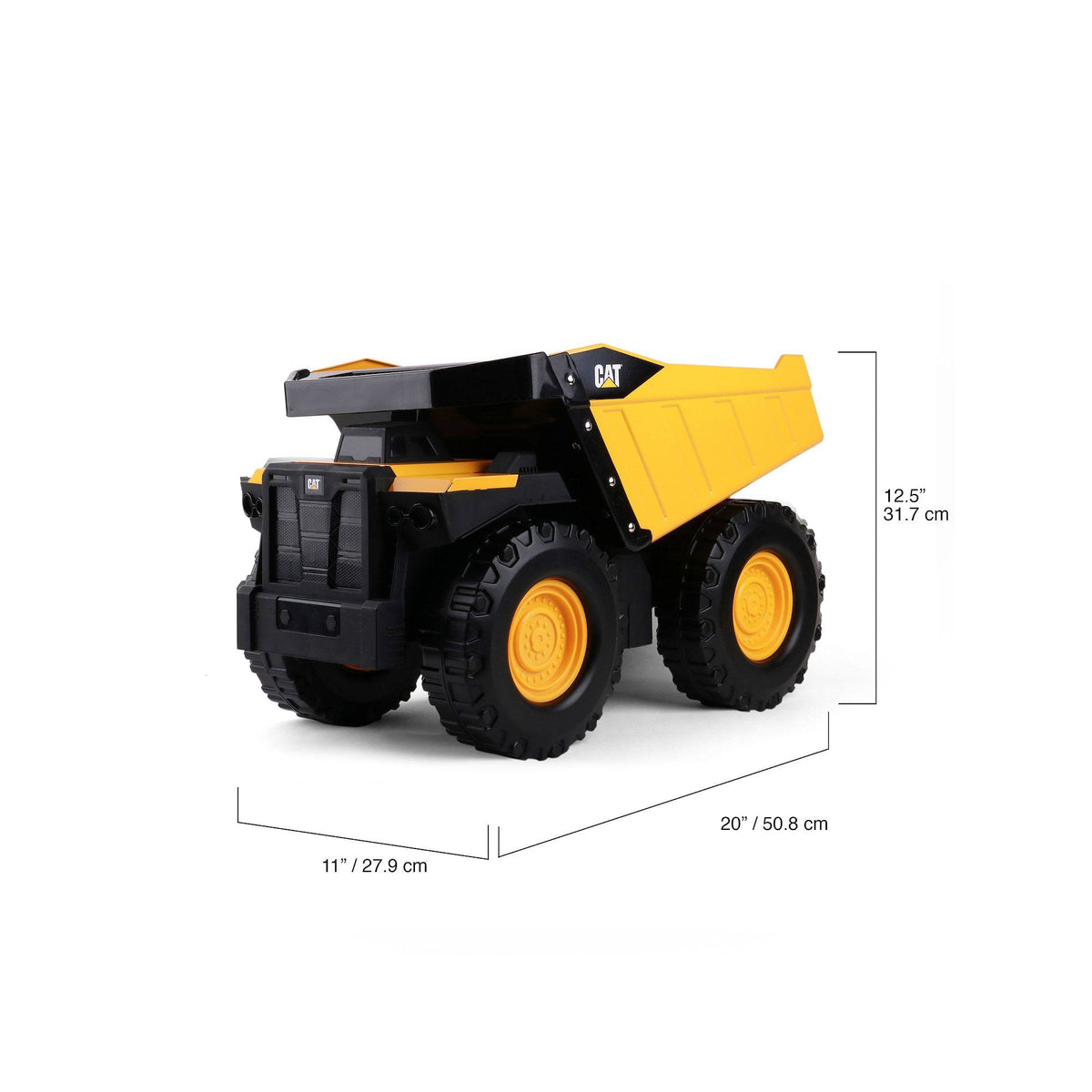 Yellow Steel Dump Truck Toy O786