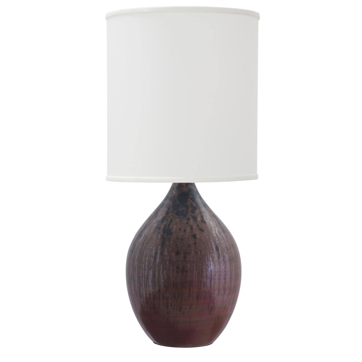 24 inch One Light Stoneware Table P8894