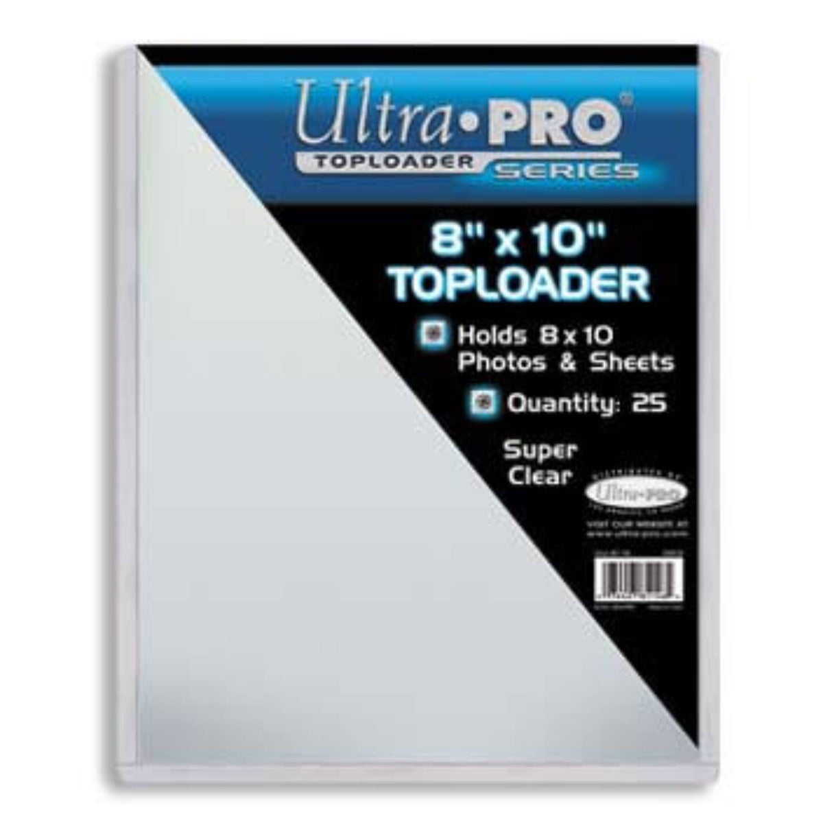 8 x 10 in. Top Loader 25 Pack V1270