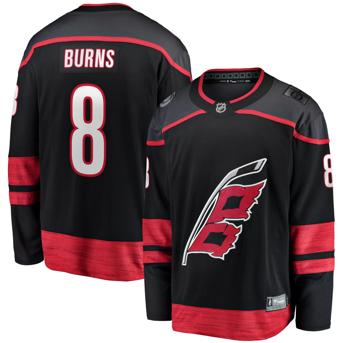 Men's Black Carolina Hurricanes Jersey V599028