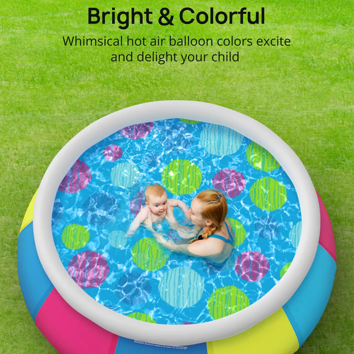 10ft x 30in Inflatable Swimming Pool L891042