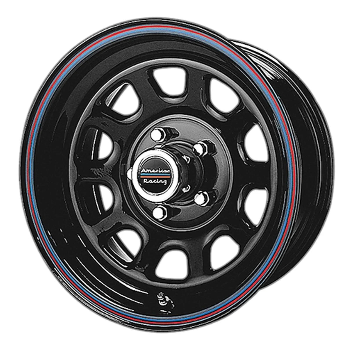 16x7 5x127.00 Black Wheel D7821