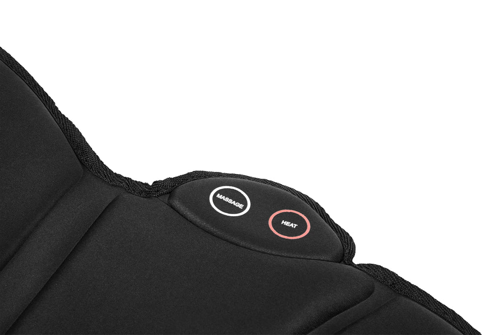 Black Portable Seat Cushion Massager with Heat O52899