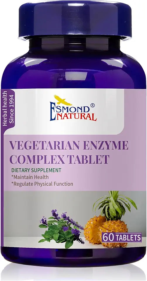 Vegetarian Enzyme Complex 835.5mg 60 Tablets C7457