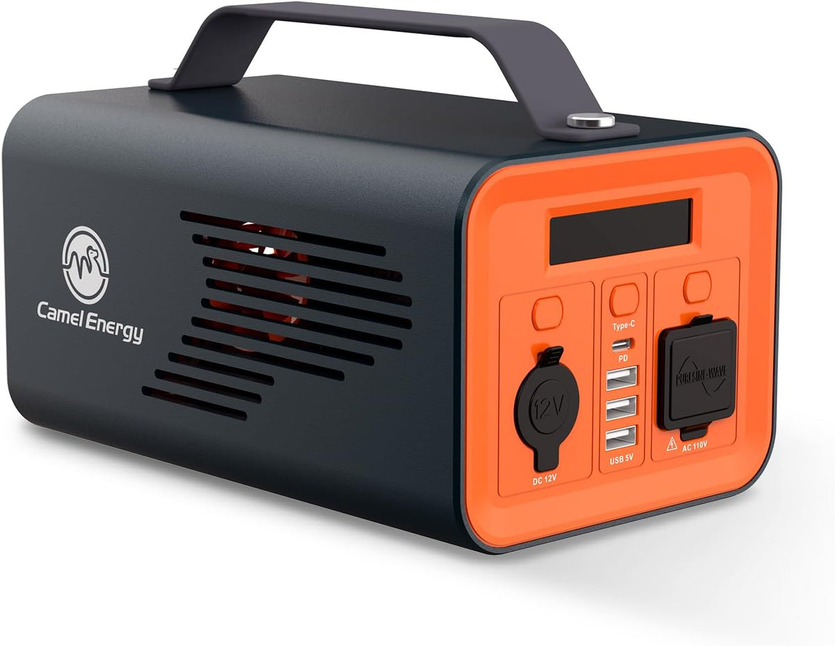Portable Power Station 230Wh 200W LiFePO4 Battery Backup AC Outlet PD 60W S932