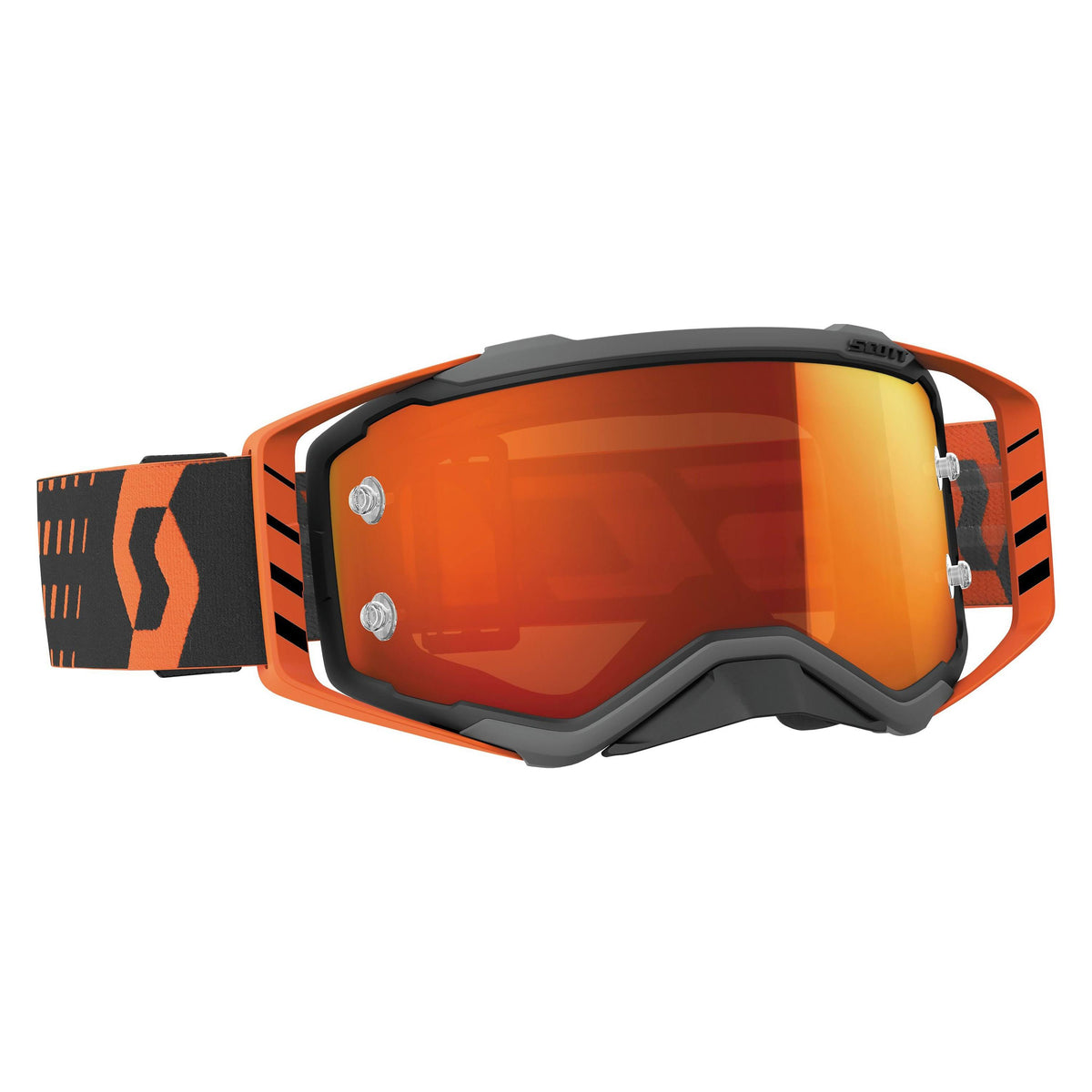 Black/Orange Goggles with Orange Chrome Lens Z552446