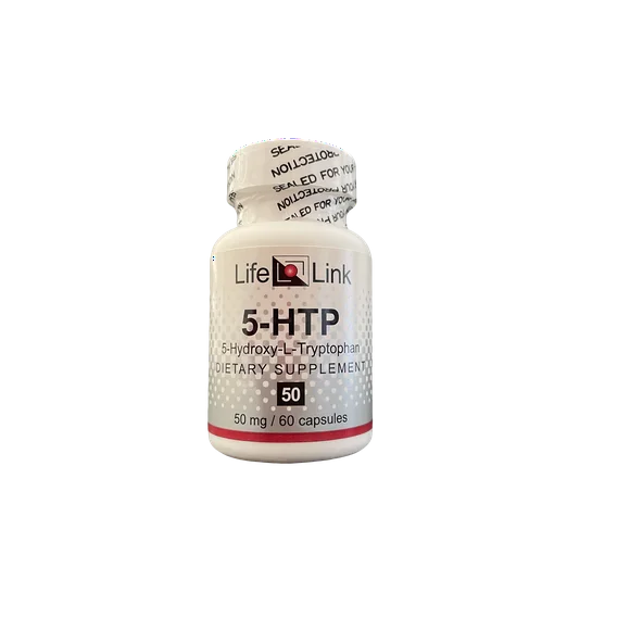 5-HTP 50 mg 60 Capsules Gluten Free Non-GMO K937784