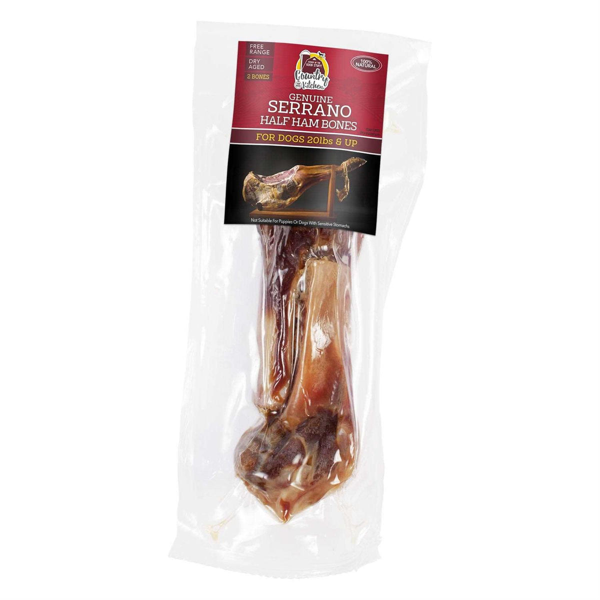 Serrano Ham Bones Dog Treats H41390