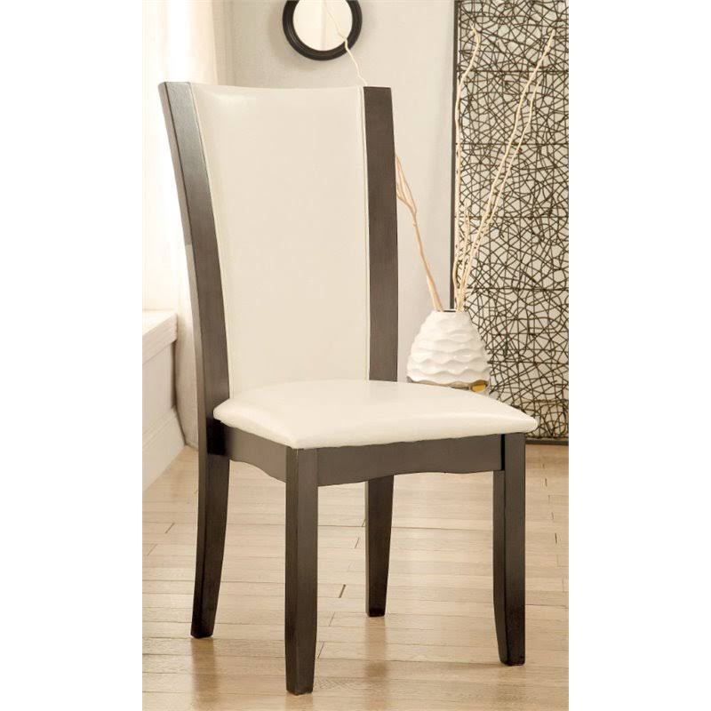 Set of 2 Faux Leather Dining Chair D756805