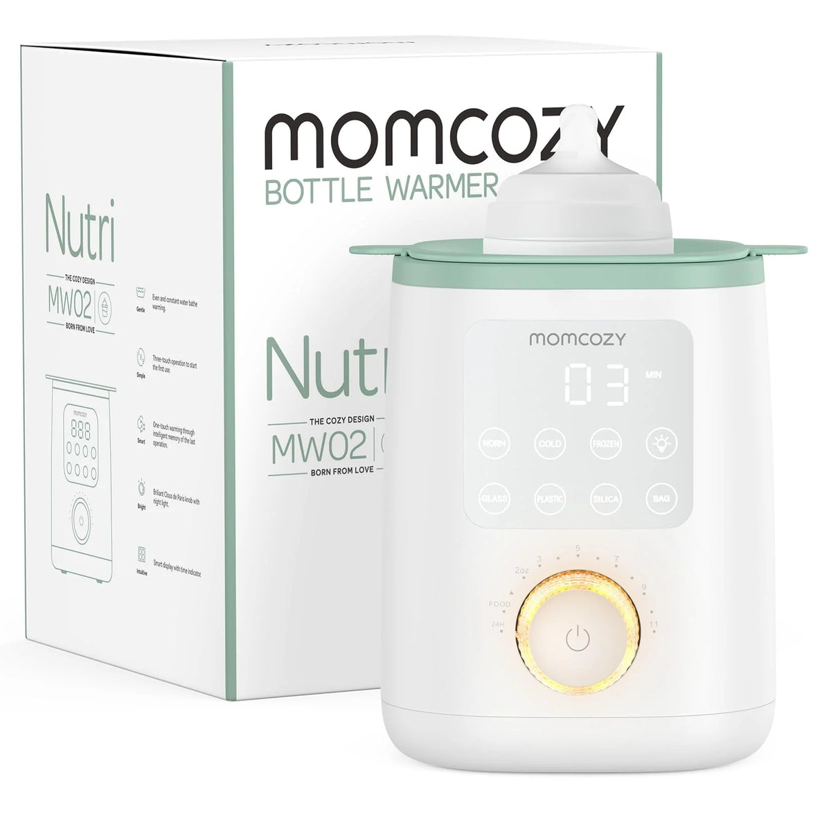 6-in-1 Baby Bottle Warmer with Steam Sterilizer Z3380