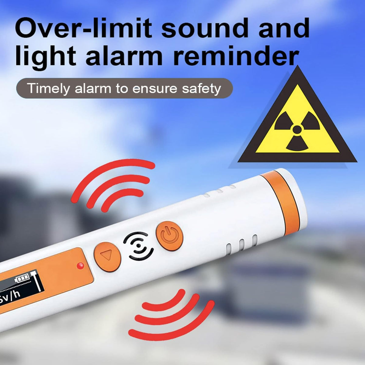 Personal Radiation Detector GM Tube Radiation Meter Q346