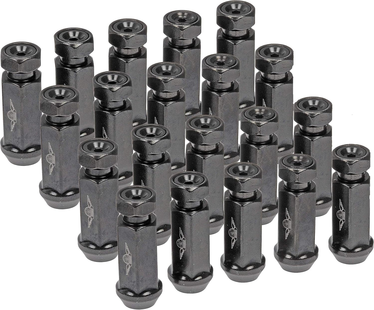 Wheel Nut M12-1.50 Racing Style, 20 Pack J970125
