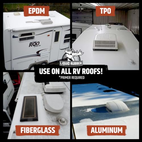 Brilliant White 1 Gallon RV Roof Coating U2522