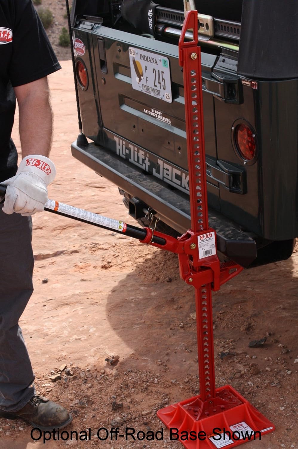 Black Cast and Steel Jack F347