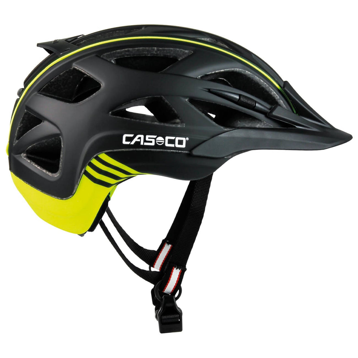 Black/Yellow Fluo Cycling Helmet C6525