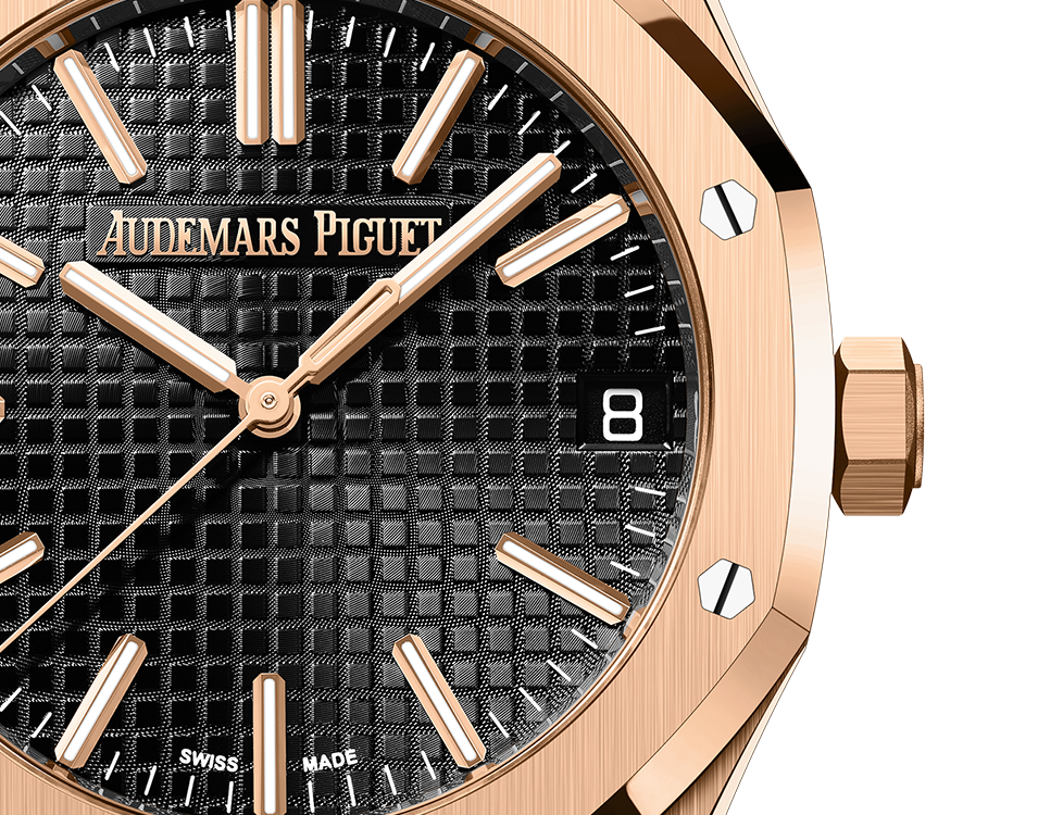 Pink Gold Black Dial 41mm Y787