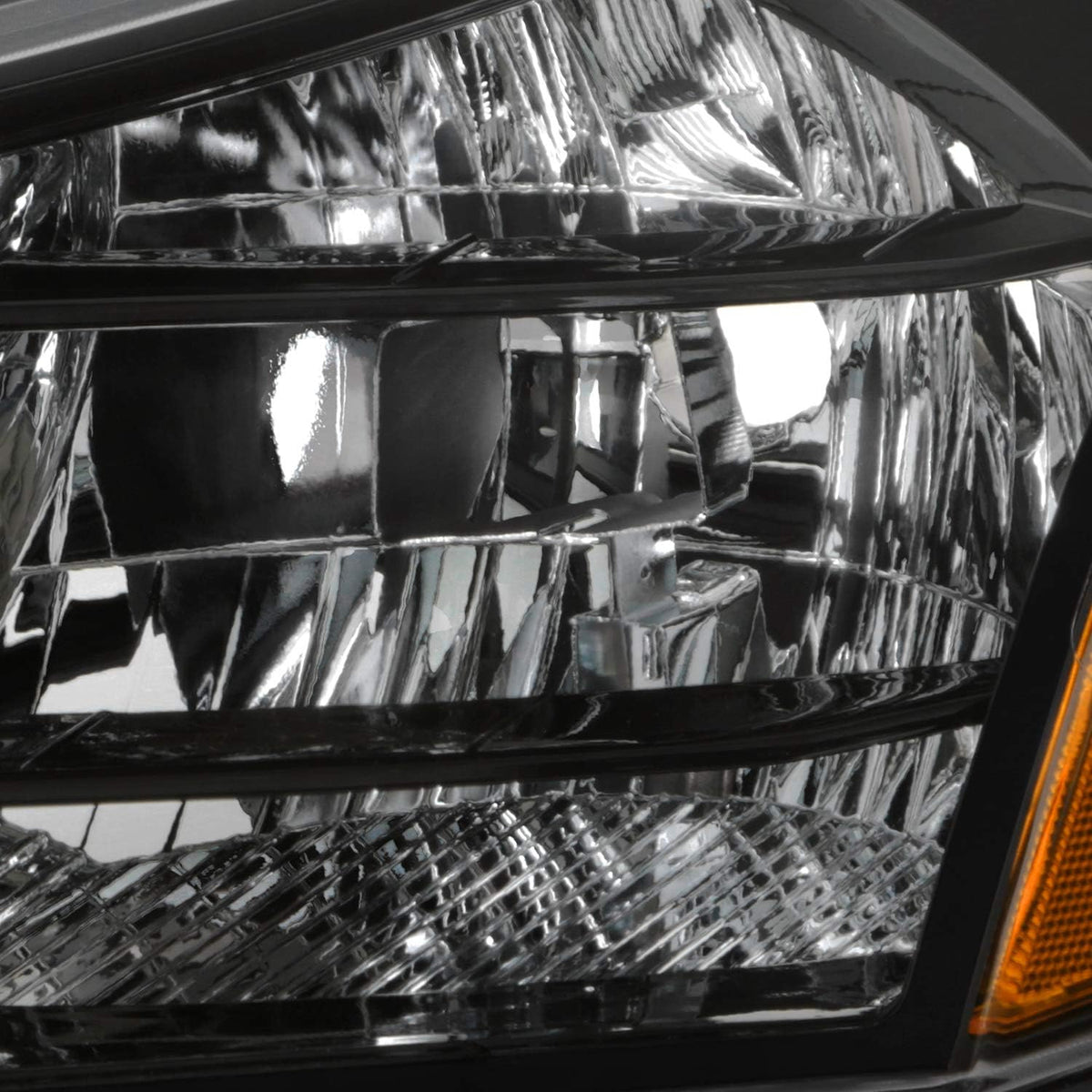 Black Factory Style Headlights Pair U570605