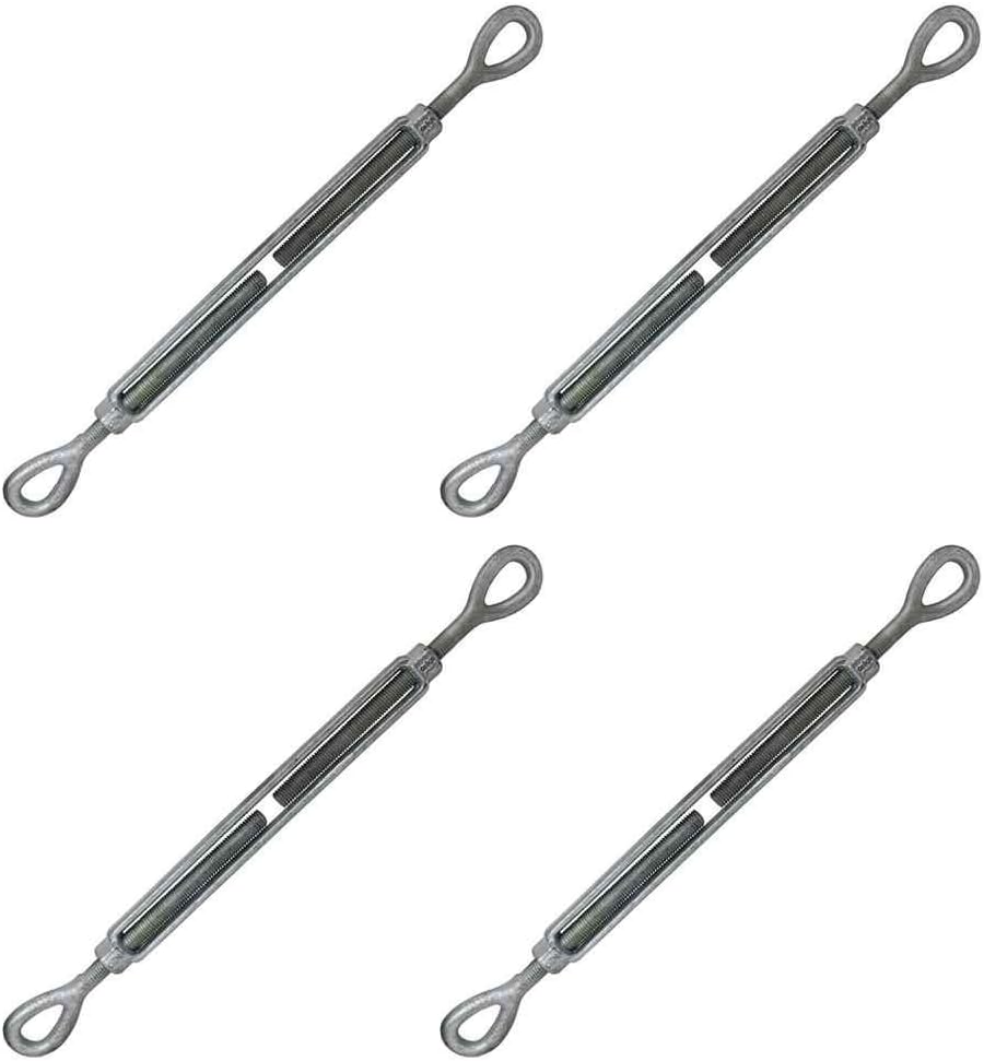 5/8 Inch x 12 Inches Galvanized Eye and Eye Turnbuckles Z874