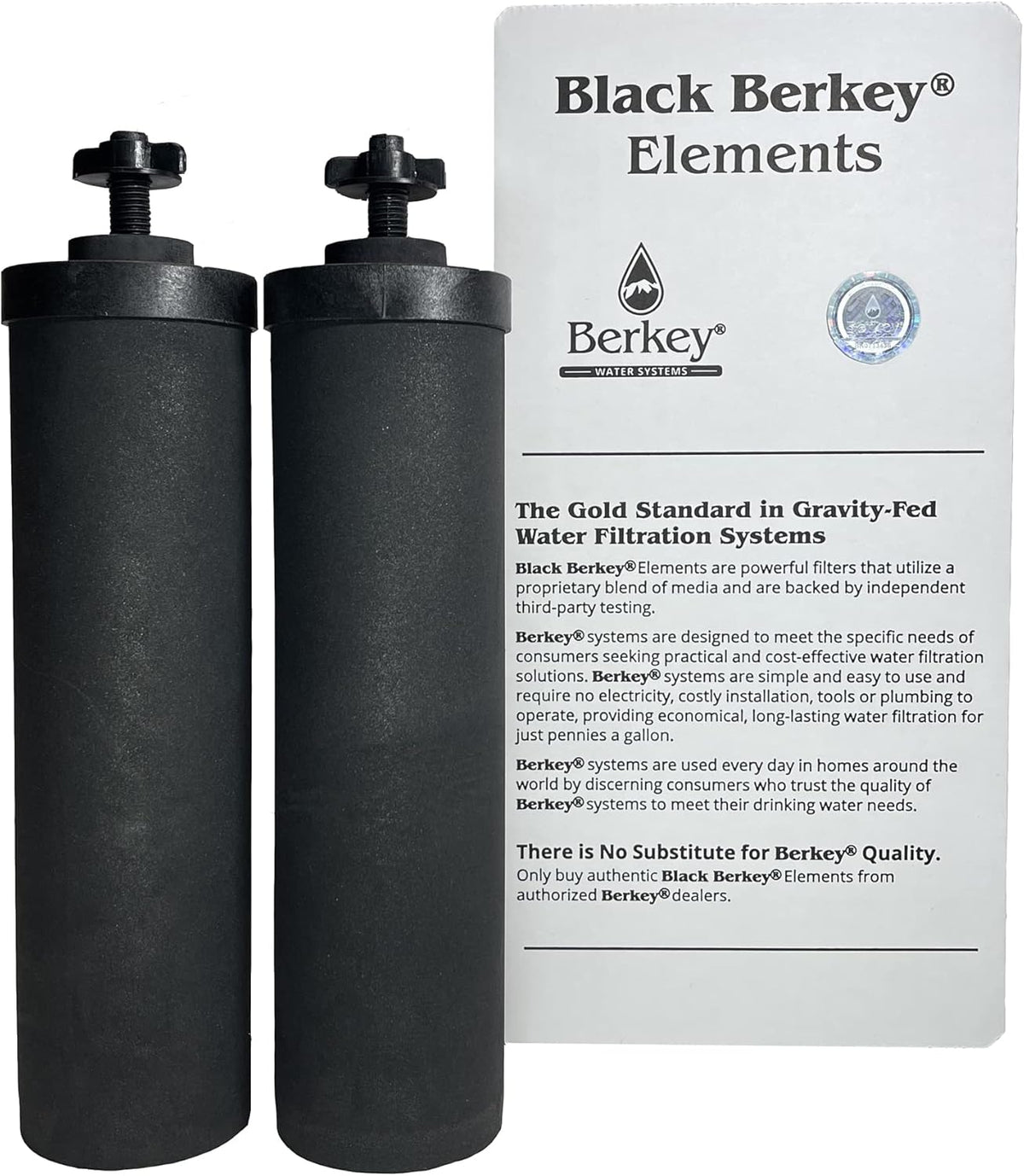 Black Berkey Elements Filters (Set of 2) O84289