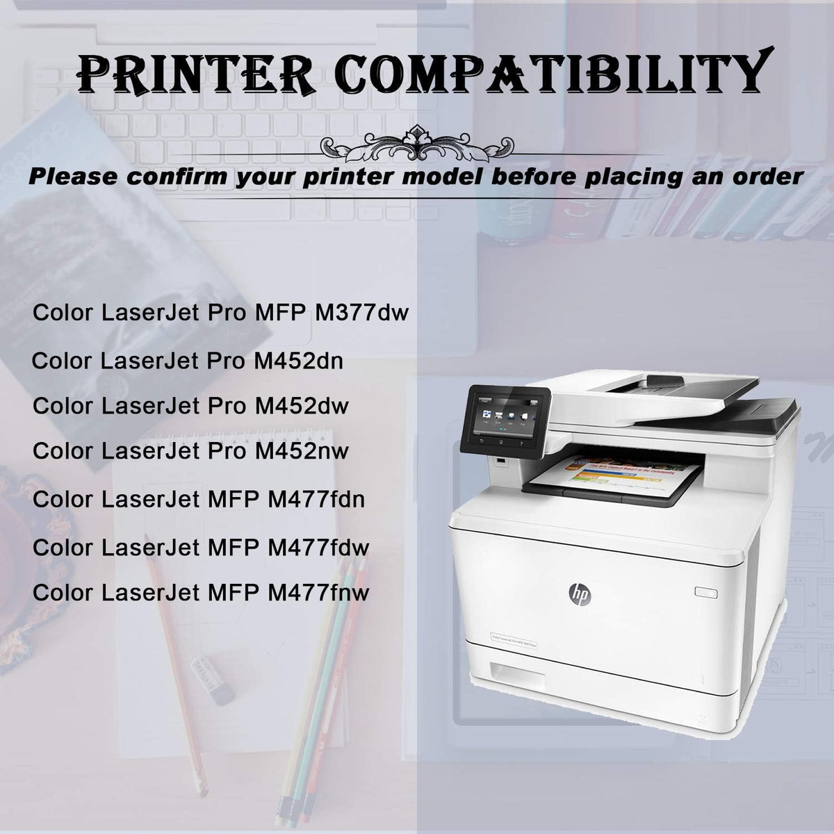 Compatible Toner Cartridge 5 Pack High Yield F451314