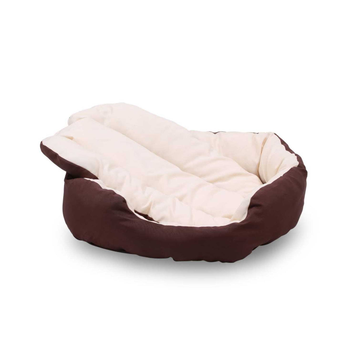 Oval Bolster Cat Dog Bed K5623