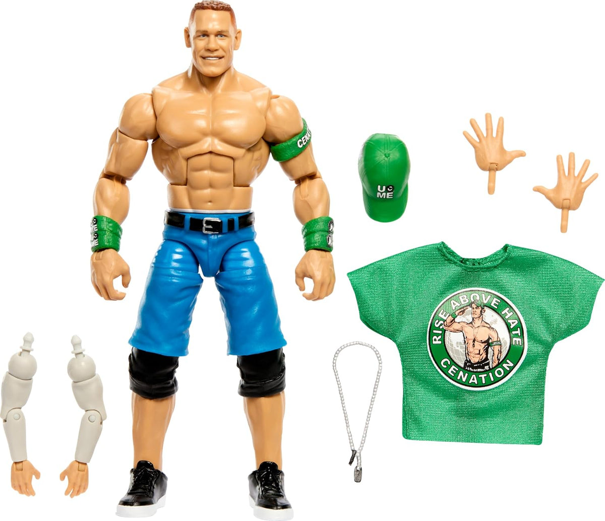 WWE Elite Collection Action Figure with Accessory & Build-A-Figure Parts O370030
