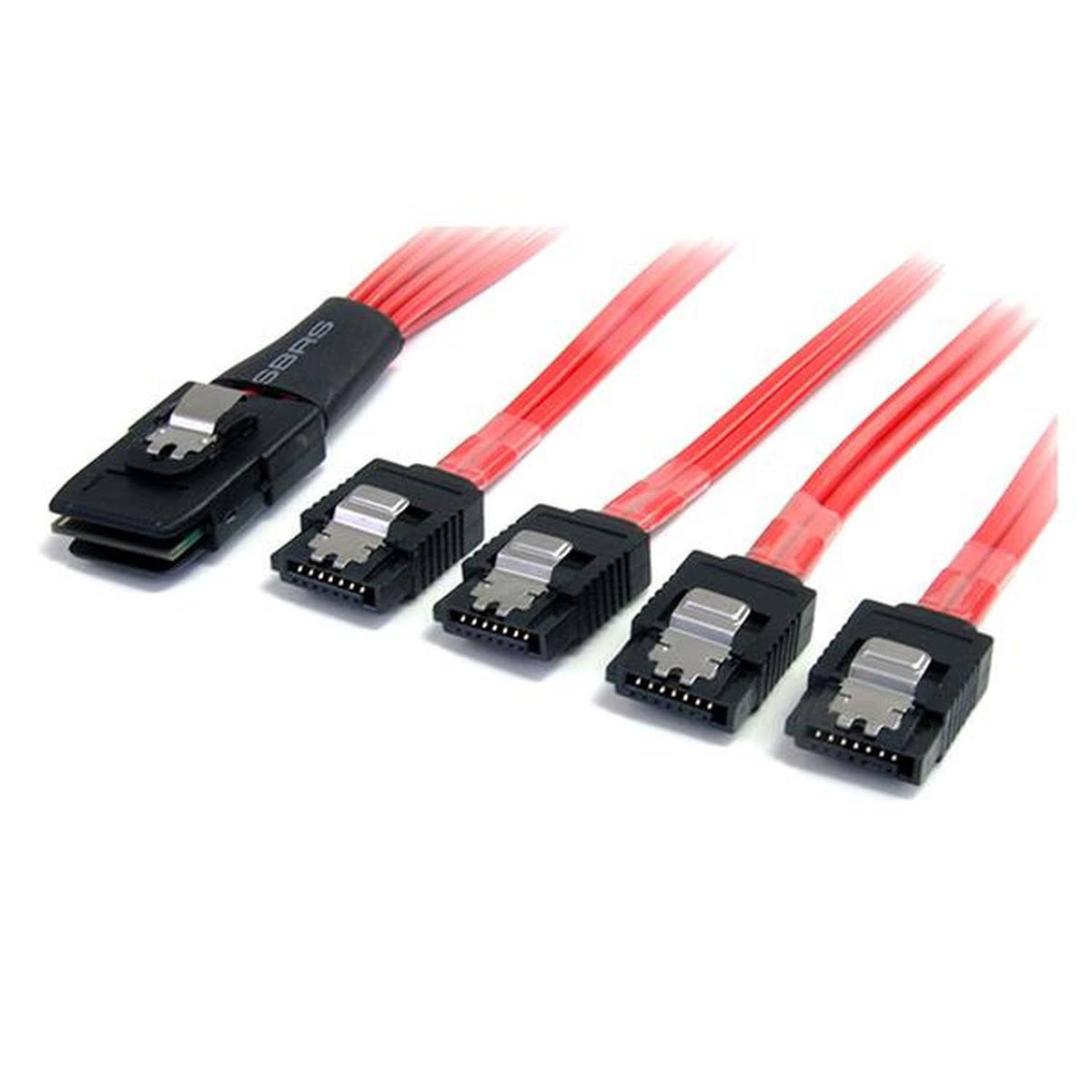 1m SAS Cable SFF-8087 to 4X Latching SATA X88947