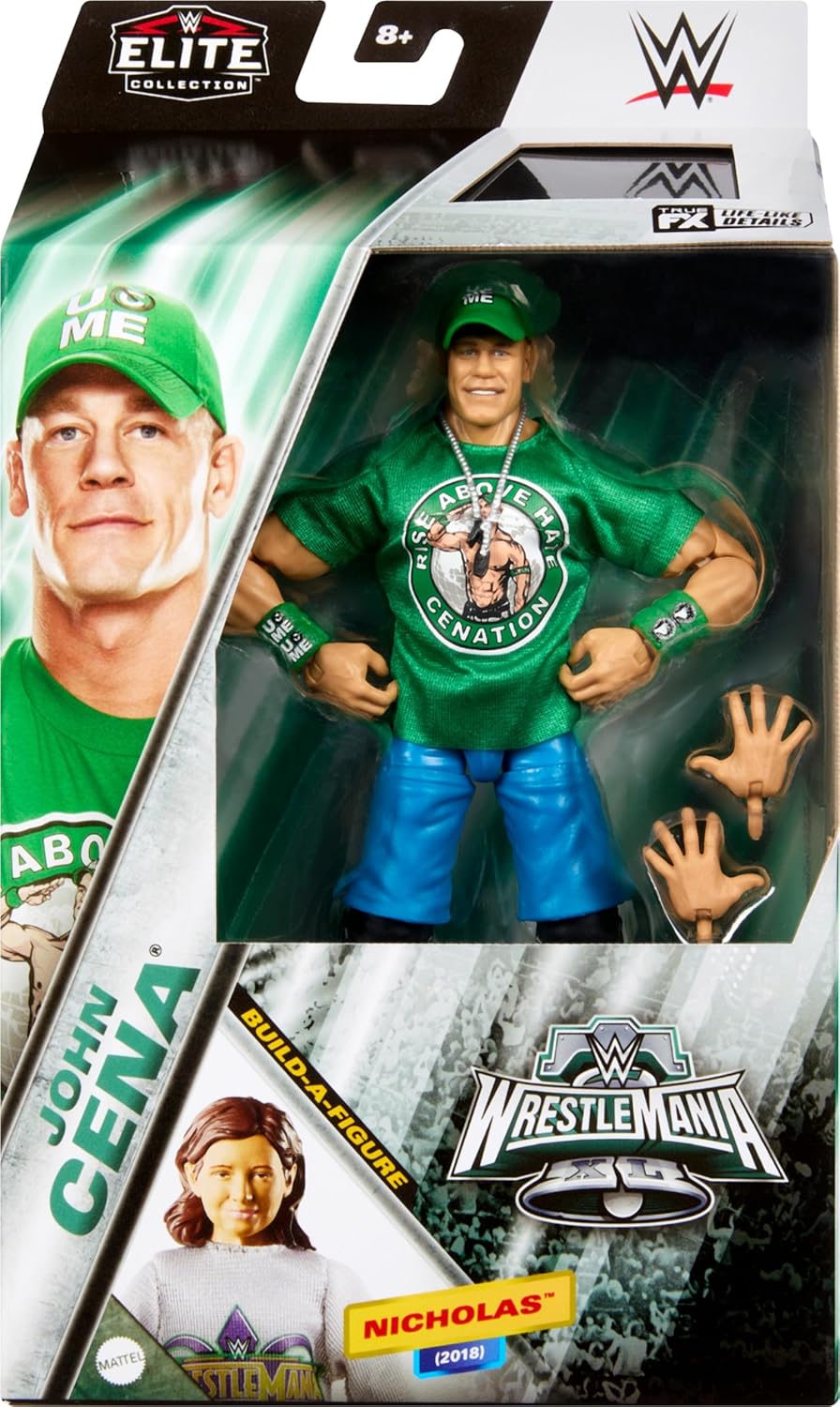 WWE Elite Collection Action Figure with Accessory & Build-A-Figure Parts O370030