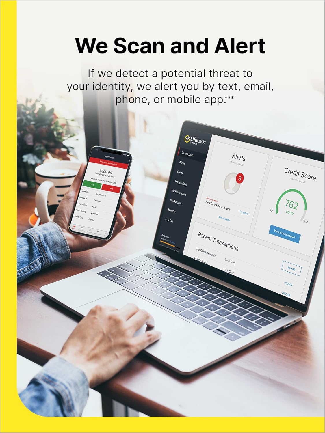 Identity Theft Protection Individual Plan 1 Year Subscription X6240