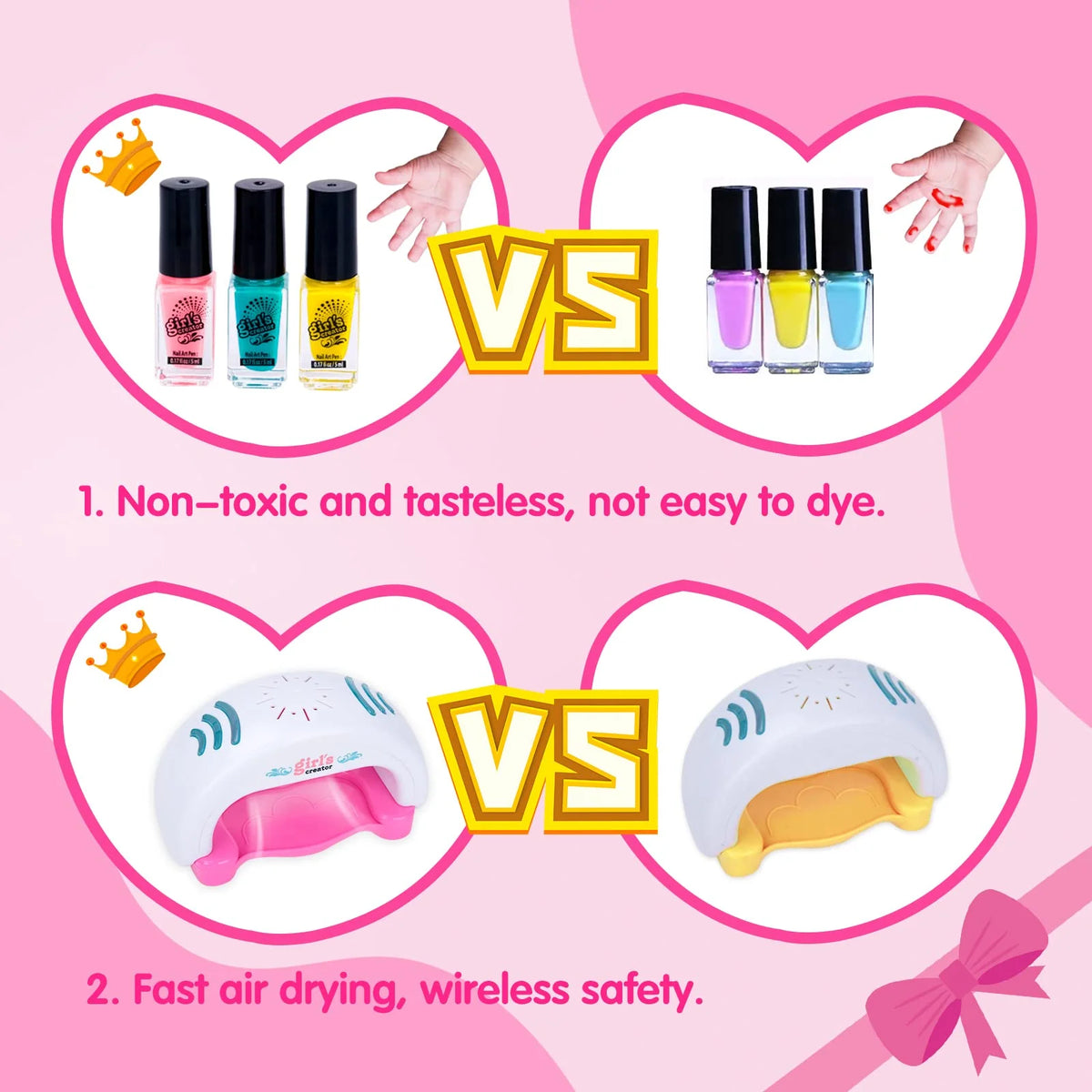 Kids Nail Polish Kit for Girls H71534