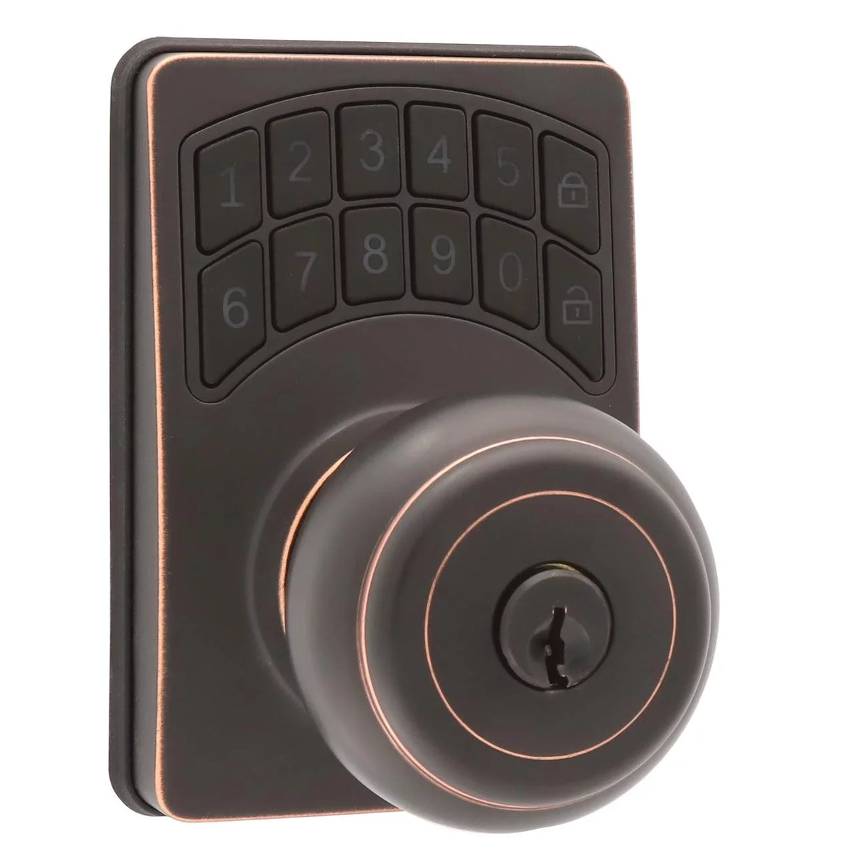 Digital Ball Knob Satin Nickel F477