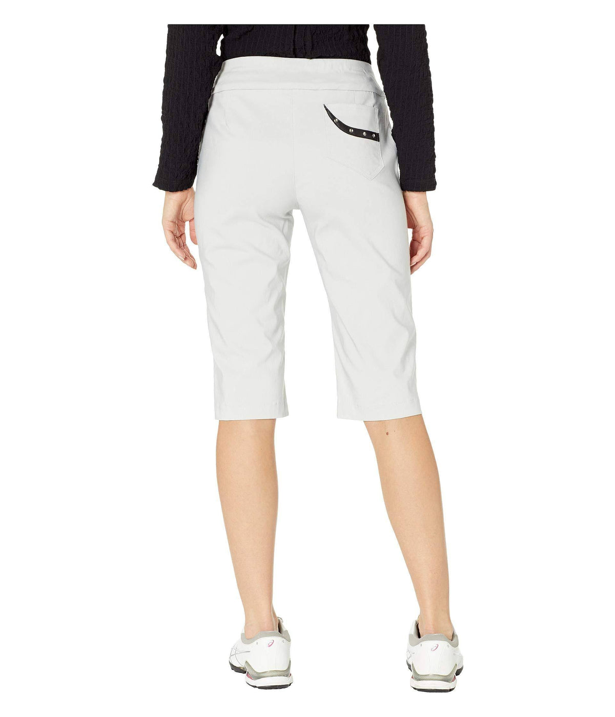 Skinnylicious Pull-On Knee Capris K11865