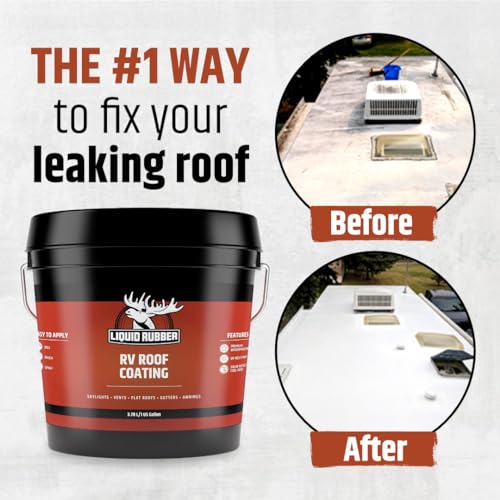 Brilliant White 1 Gallon RV Roof Coating U2522