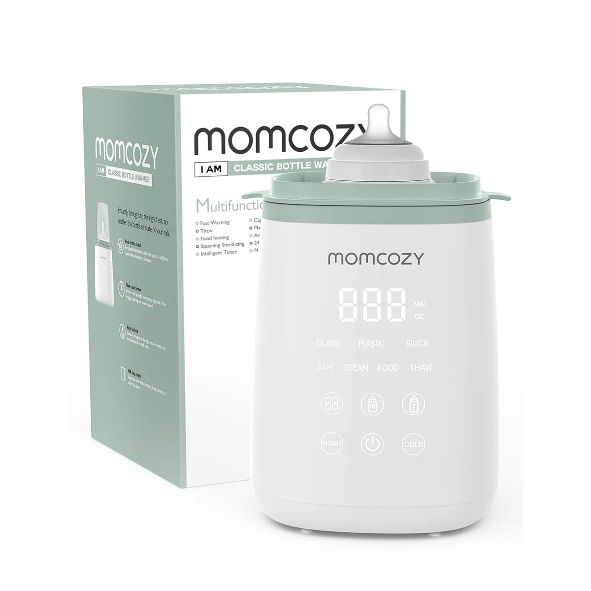 6-in-1 Baby Bottle Warmer with Steam Sterilizer Z3380