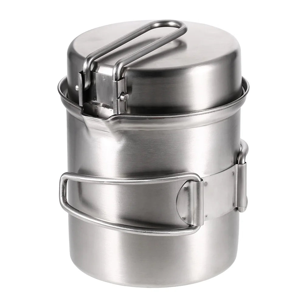 Wood Burning Stove and Cooking Pot Set E281780