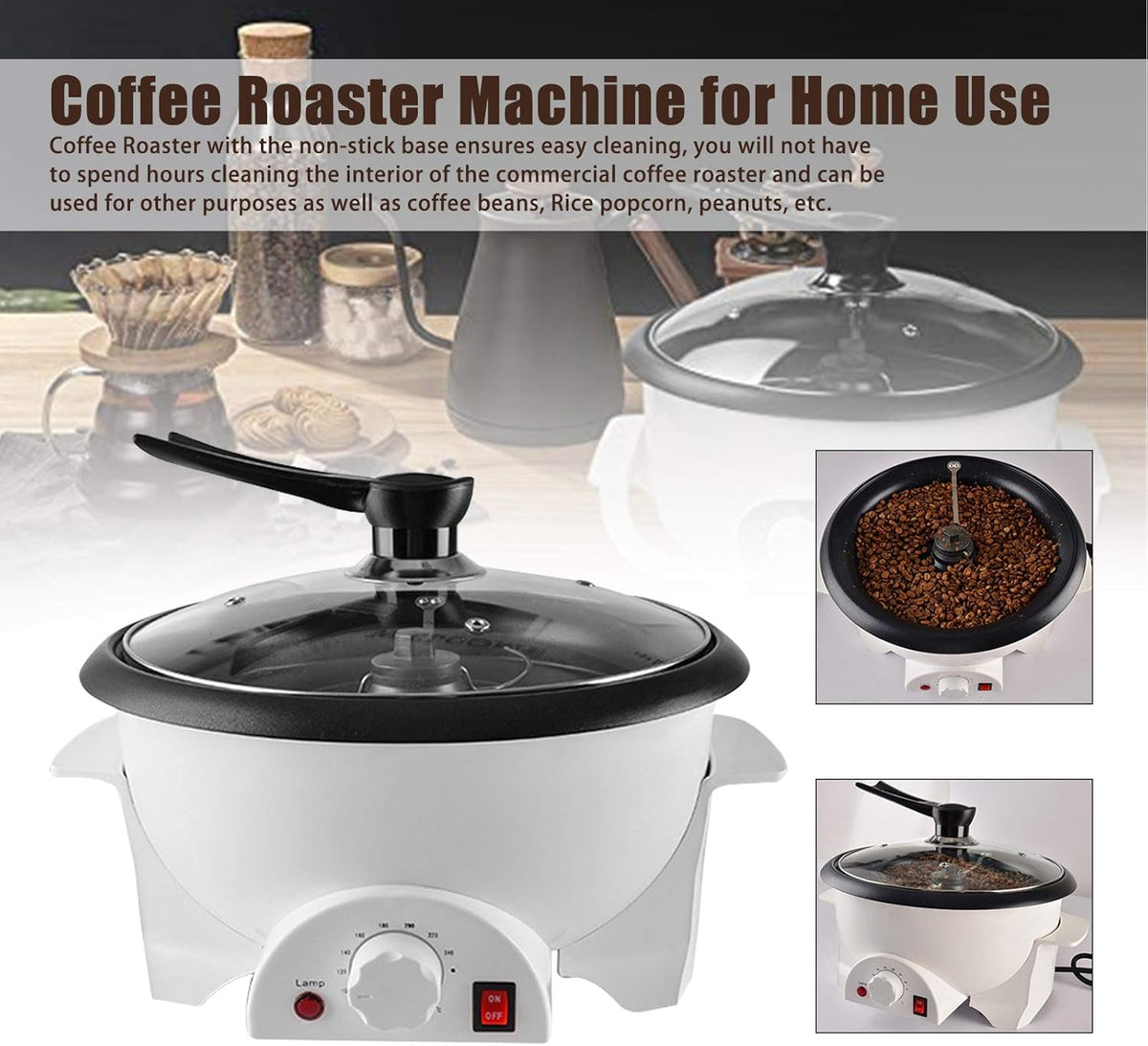 Electric Coffee Roaster Machine 110V L33759
