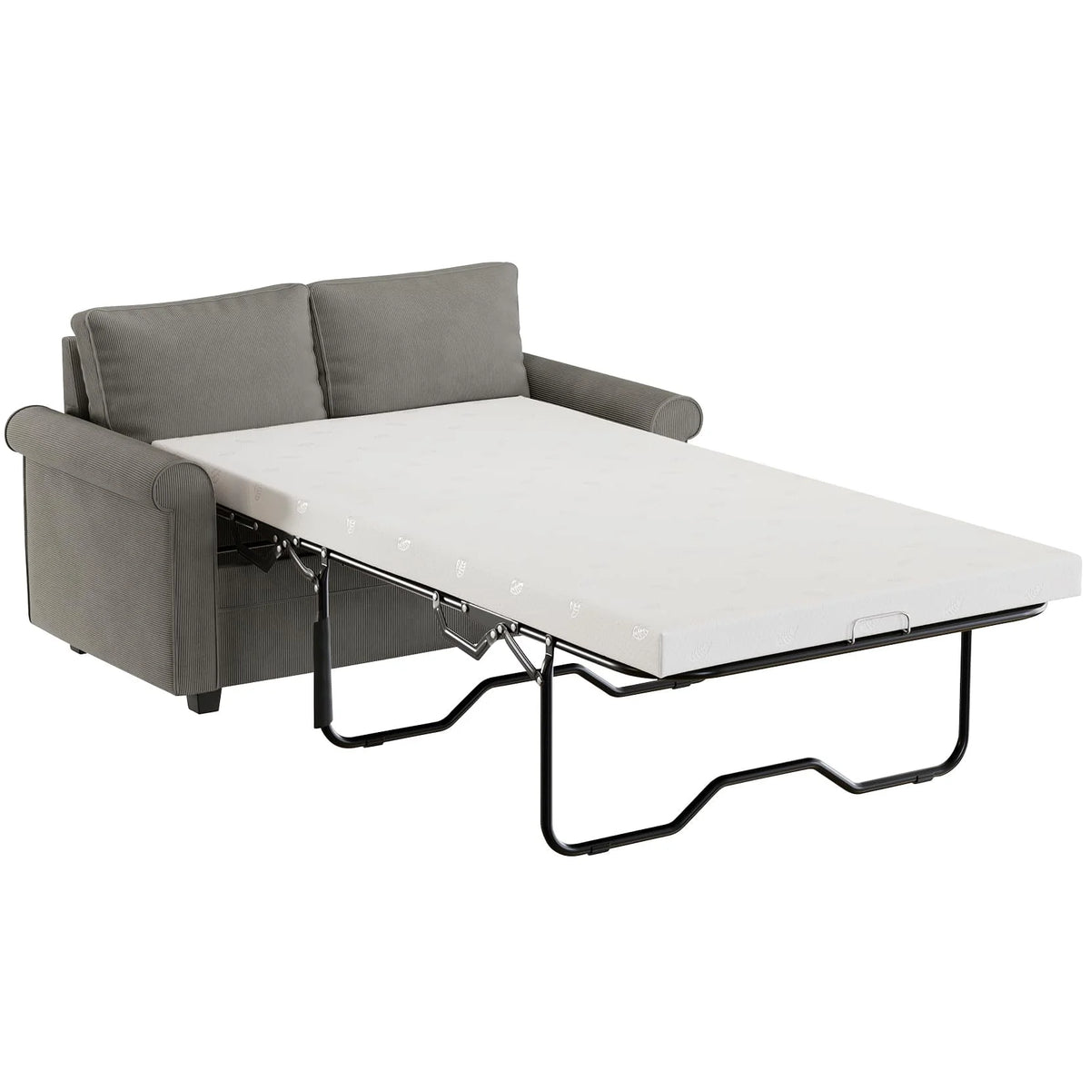 Brown Corduroy 2 in 1 Sleeper Sofa Bed H743869