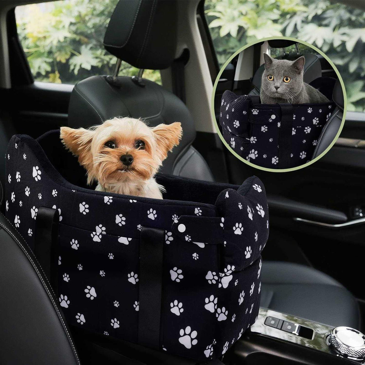 Small Dog Car Seat Center Console S977