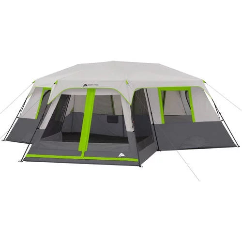 12-Person 3-Room Instant Cabin Tent with Screen Room T10937