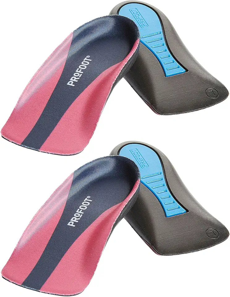 Orthotic Insoles for Plantar Fasciitis & Heel Pain, Women's 6-10, 2 Pair H944